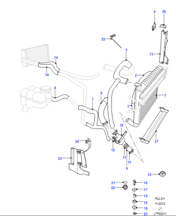Durite thermostat vers...