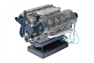 Maquette de moteur V8